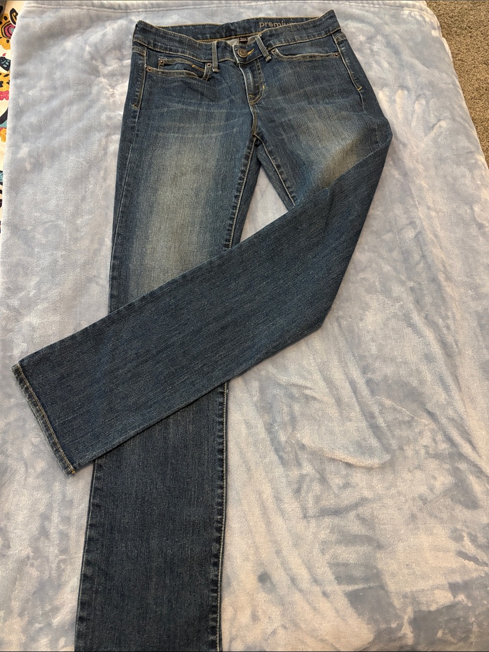 Gap Premium Dark Blue Women's Slim Straight Jeans